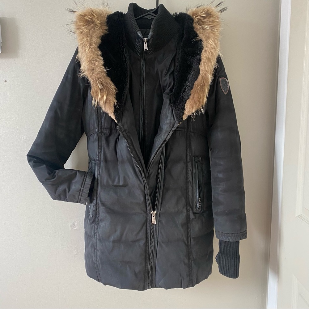 Sicily Parka Winter Coat With Real Fur Hood